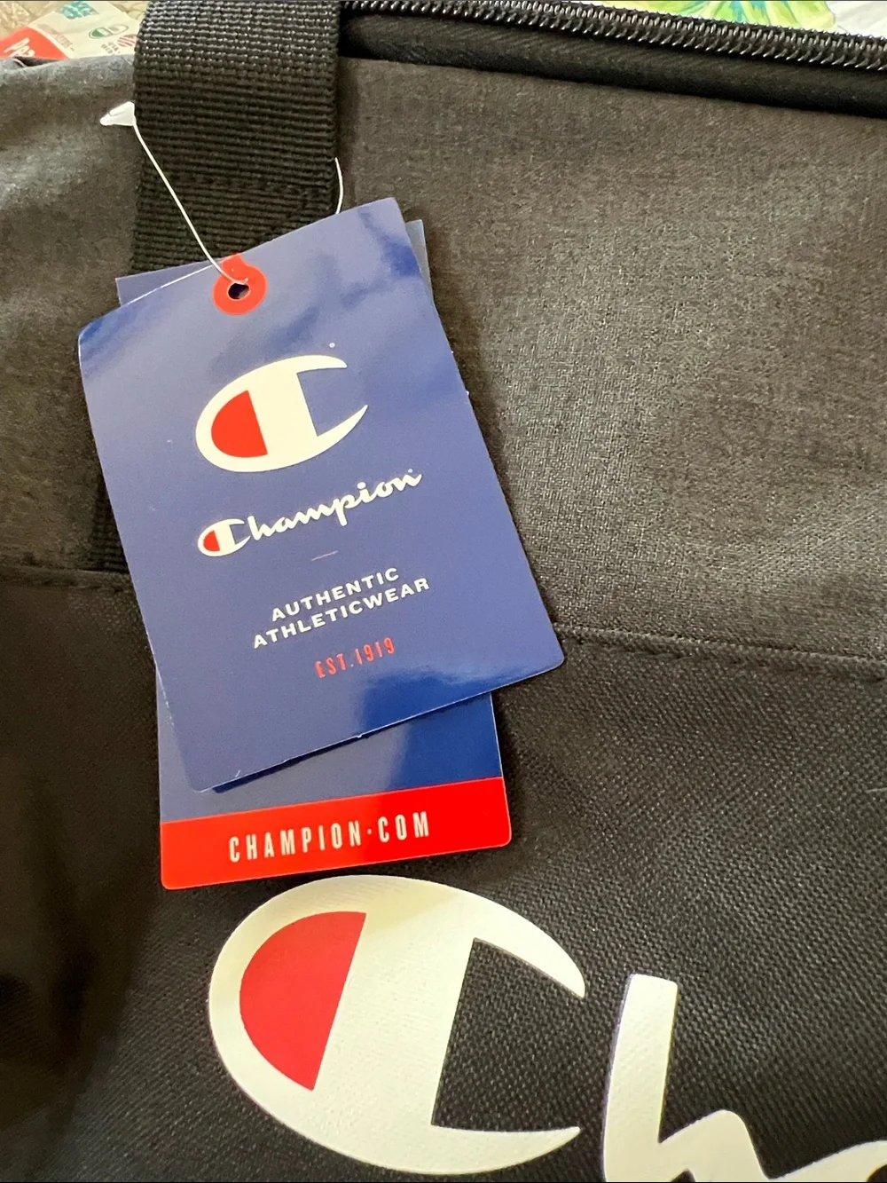 Champion Prologue Duffel Bag Black Brand New